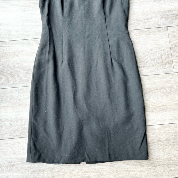 Vintage Louben Pure  Wool Sleeveless Sheath Dress - Picture 6 of 11